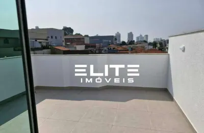 Cobertura com 3 dormitórios à venda, 172 m² por r$ 940.000,00 - campestre - santo andré/sp