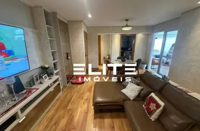 Apartamento à venda, 126 m² por r$ 1.537.000,00 - vila scarpelli - santo andré/sp