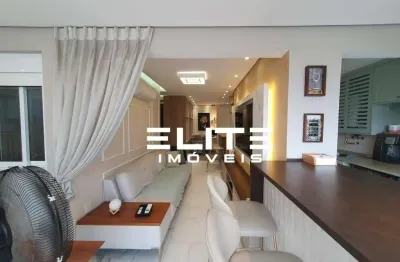 Apartamento sofisticado moderno 2 suites mais um dormitórios com lavabo 2 vagas