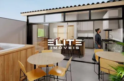 Cobertura à venda, 2 quartos, 1 suíte, 1 vaga, campestre - santo andré/sp