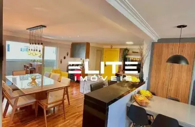 Apartamento com 3 dormitórios à venda, 134 m² por r$ 1.596.000,00 - campestre - santo andré/sp