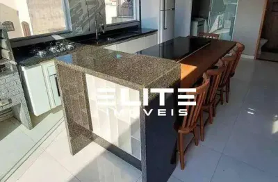 Cobertura com 3 dormitórios à venda, 130 m² por r$ 591.000,00 - vila humaitá - santo andré/sp