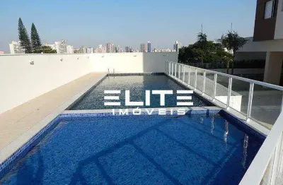 Apartamento à venda, 2 quartos, 1 suíte, 2 vagas, campestre - santo andré/sp