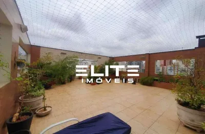 Cobertura com 3 dormitórios à venda, 290 m² por r$ 2.350.000,00 - santa paula - são caetano do sul/sp