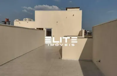 Cobertura pronta com 2 dormitórios à venda, 116 m² por r$ 582.000 - vila valparaíso - santo andré/sp