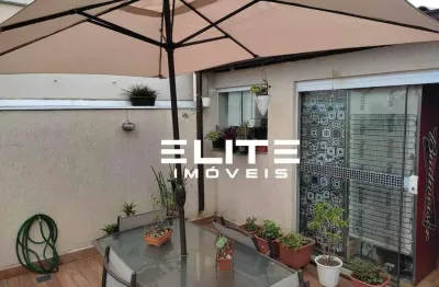 Cobertura à venda, 146 m² por r$ 580.000,00 - silveira - santo andré/sp