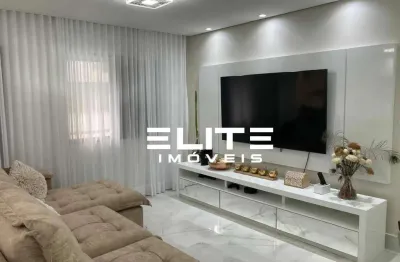 Apartamento com 3 dormitórios à venda, 122 m² por r$ 1.300.000,00 - jardim - santo andré/sp