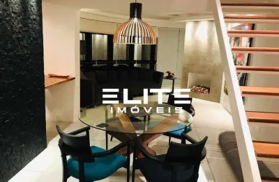 Apartamento duplex com 1 dormitório à venda, 97 m² por r$ 1.079.000,00 - jardim - santo andré/sp