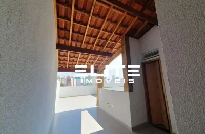 Cobertura com 2 dormitórios à venda, 107 m² por r$ 560.000,00 - paraíso - santo andré/sp