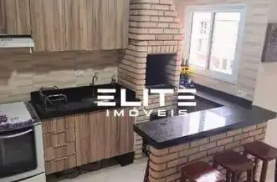 Cobertura com 2 dormitórios à venda, 110 m² por r$ 585.000,00 - vila scarpelli - santo andré/sp