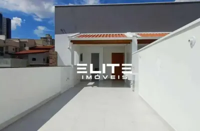 Cobertura com 2 dormitórios à venda, 88 m² por r$ 550.000,00 - vila alzira - santo andré/sp