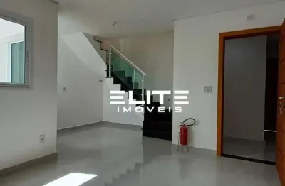 Cobertura com 2 dormitórios à venda, 95 m² por r$ 580.000,00 - vila alzira - santo andré/sp
