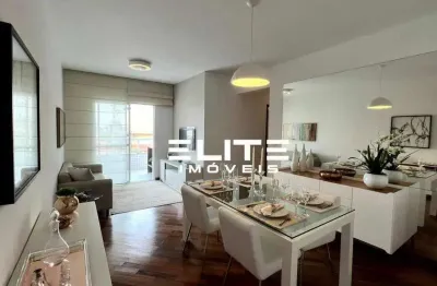Apartamento com 3 dormitórios à venda, 86 m² por r$ 831.000,00 - vila alzira - santo andré/sp