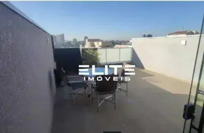 Cobertura com 3 dormitórios à venda, 134 m² por r$ 685.000,00 - paraíso - santo andré/sp