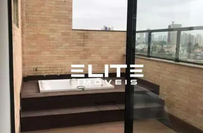 Cobertura à venda, 122 m² por r$ 960.000,00 - vila guiomar - santo andré/sp