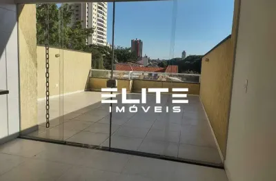 Cobertura com 2 dormitórios à venda, 125 m² por r$ 610.000,00 - jardim - santo andré/sp