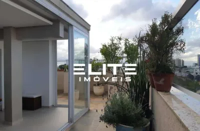 Cobertura à venda, 164 m² por r$ 950.000,00 - vila guiomar - santo andré/sp