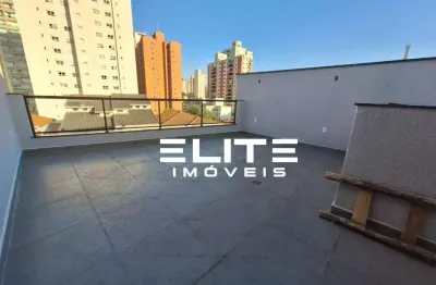 Cobertura à venda, 40 m² por r$ 540.000,00 - jardim bela vista - santo andré/sp