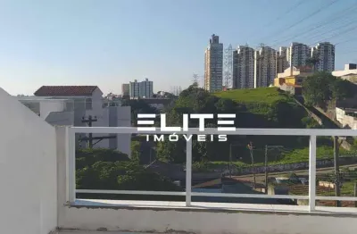 Cobertura com 2 dormitórios e u,ma suíte à venda, 128 m² - jardim stella - santo andré/sp