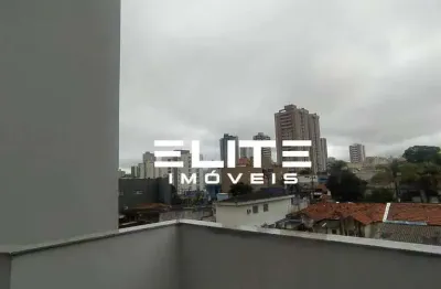 Cobertura com 2 dormitórios à venda, 116 m² por r$ 610.000,00 - campestre - santo andré/sp