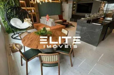 Apartamento com 3 dormitórios à venda, 108 m² - Campestre - Santo André/SP