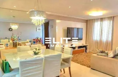 Apartamento com 3 dormitórios à venda, 115 m² por R$ 980.000,00 - Vila Valparaíso - Santo André/SP