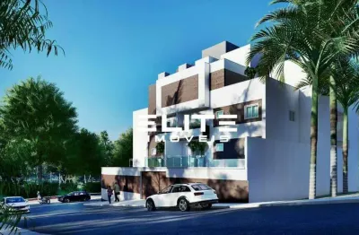 Cobertura com 2 dormitórios à venda, 88 m² por r$ 515.000,00 - jardim pilar - santo andré/sp