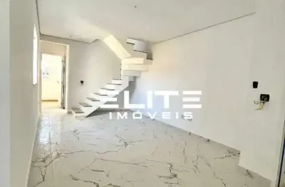 Cobertura com 2 dormitórios à venda, 110 m² por r$ 580.000,00 - santa maria - santo andré/sp