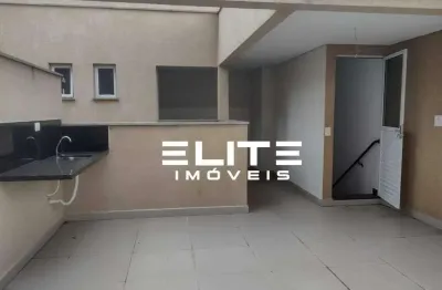 Cobertura com 2 dormitórios à venda, 82 m² por r$ 530.000,00 - campestre - santo andré/sp