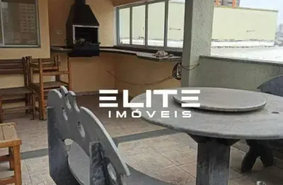 Cobertura com 4 dormitórios à venda, 240 m² por r$ 849.000,00 - jardim - santo andré/sp