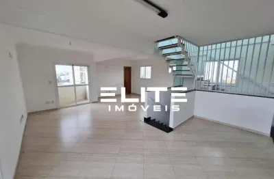 Cobertura triplex com 3 dormitórios à venda, 180 m² por r$ 990.000 - barcelona - são caetano do sul/sp