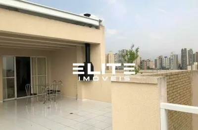 Cobertura com 3 dormitórios à venda, 156 m² por r$ 1.200.000,00 - campestre - santo andré/sp