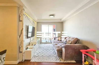 Apartamento com 3 dormitórios à venda, 94 m² por r$ 880.000 - vila valparaíso - santo andré/sp