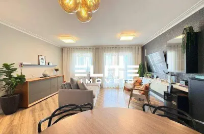 Apartamento com 2 dormitórios à venda, 91 m² por r$ 850.000,00 - vila valparaíso - santo andré/sp