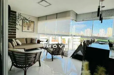 Apartamento com 3 dormitórios à venda, 158 m² por r$ 2.150.000,00 - santa paula - são caetano do sul/sp