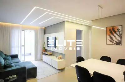 Apartamento com 2 dormitórios 1 suíte à venda, 58 m² por r$ 645.000 - santa maria - santo andré/sp