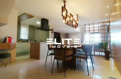 Apartamento duplex com 2 dormitórios à venda, 169 m² por r$ 1.510.000,00 - jardim - santo andré/sp