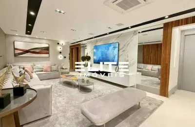 Apartamento com 3 dormitórios à venda, 191 m² por r$ 3.500.000,00 - campestre - santo andré/sp