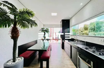 Cobertura à venda, 134 m² por r$ 1.040.000,00 - vila valparaíso - santo andré/sp