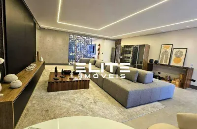 Apartamento com 4 dormitórios à venda, 275 m² por r$ 5.000.000,00 - jardim - santo andré/sp