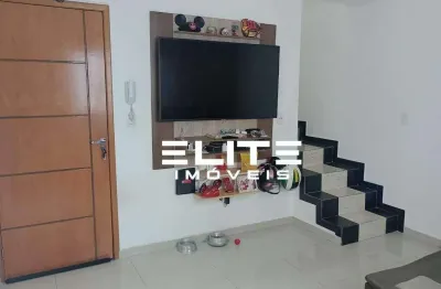 Cobertura com 2 dormitórios à venda, 96 m² por r$ 553.000,00 - vila gilda - santo andré/sp