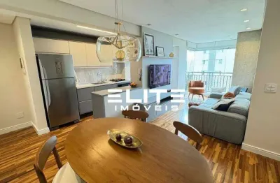 Apartamento com 2 dormitórios à venda, 65 m² por r$ 880.000,00 - jardim - santo andré/sp