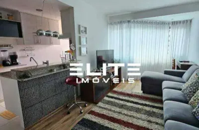 Apartamento a venda bairro jardim com 01 dormitório com lazer.