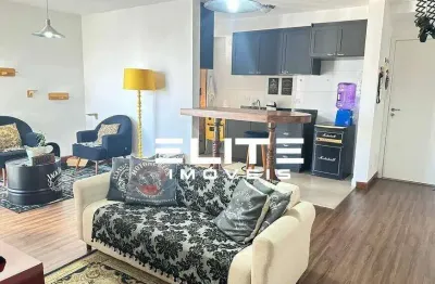 Apartamento com 2 dormitórios à venda, 67 m² centro - santo andré/sp