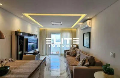 Apartamento com 3 dormitórios à venda, 96 m² - campestre - santo andré/sp