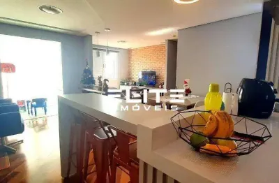 Apartamento à venda, 73 m² por r$ 750.000,00 - vila alzira - santo andré/sp