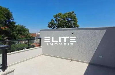 Cobertura com 2 dormitórios à venda, 100 m² por r$ 519.400,00 - parque oratório - santo andré/sp