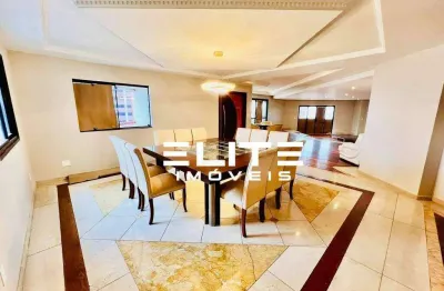 Apartamento com 5 dormitórios à venda, 454 m² jardim - santo andré/sp