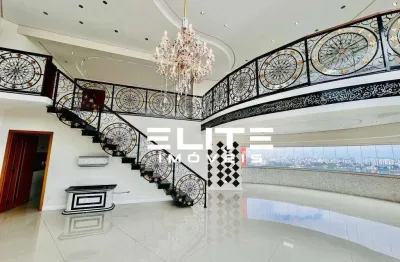 Apartamento duplex à venda, 434 m² por r$ 3.850.000,00 - vila assunção - santo andré/sp