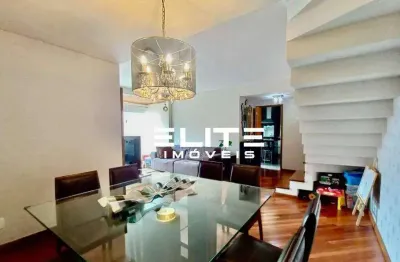 Cobertura com 3 dormitórios à venda, 250 m² por r$ 2.340.000,00 - jardim - santo andré/sp